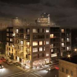 Element, proposed for 934 S. 5th St. Rendering by Korb + Associates Architects.