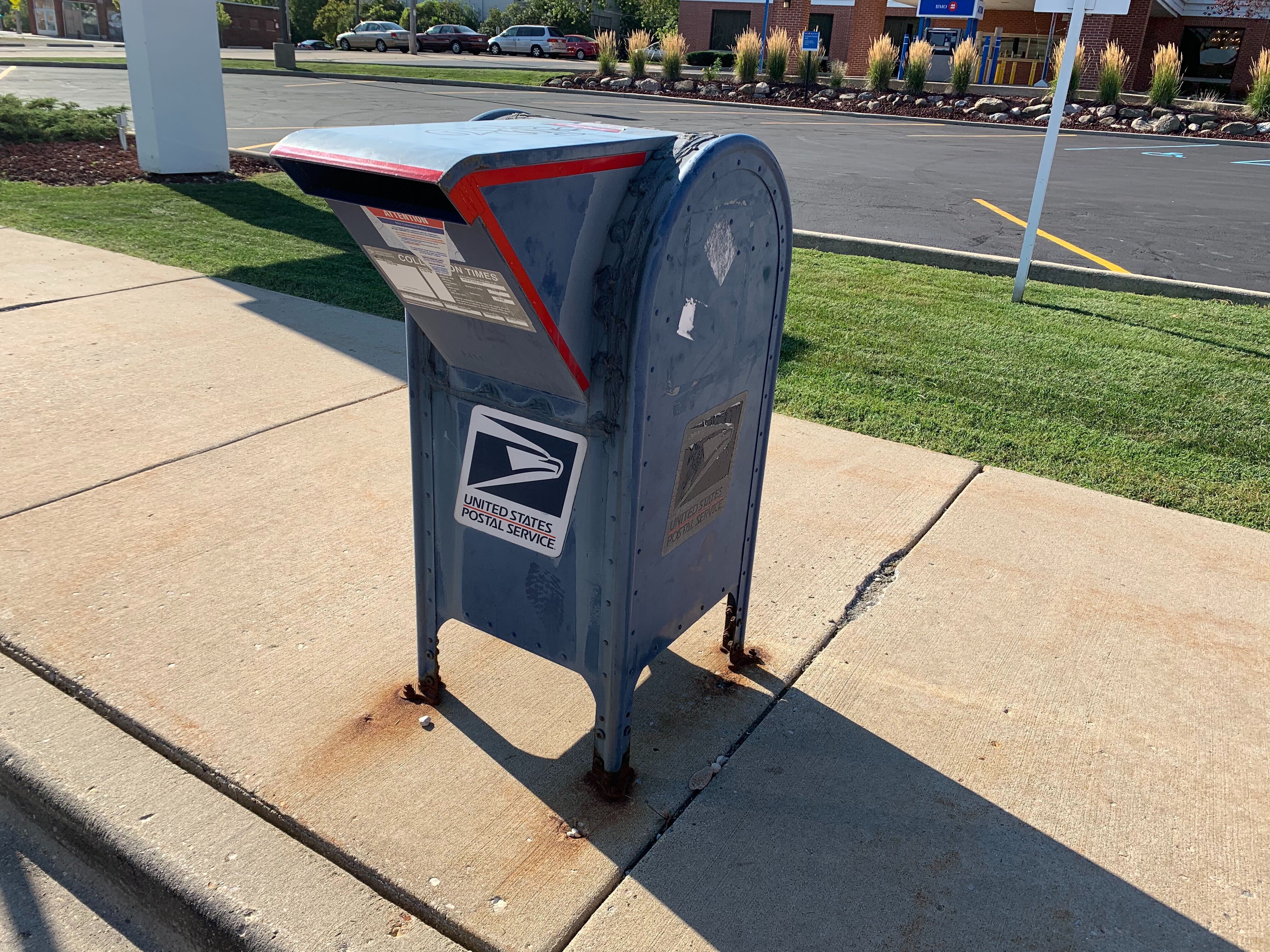 nearest mailbox