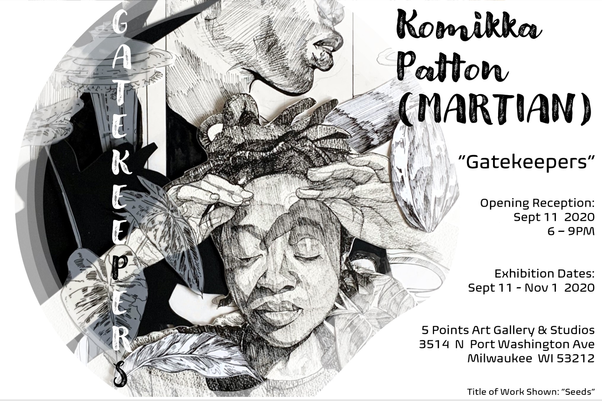 5 Points Art Gallery & Studios “Gatekeepers” Solo Exhibition