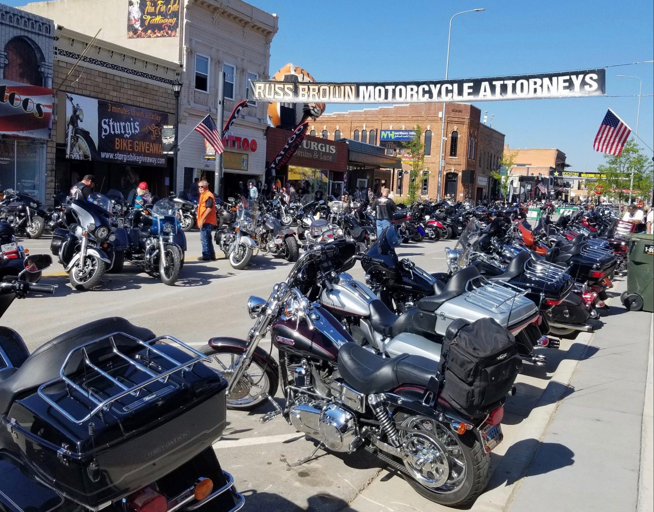 Sturgis Bike Rally 2019. Photo courtesy of Christina Steele - City of Sturgis.