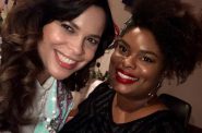 Jeanette Kowalik (left), City of Milwaukee commissioner of health, and Lilliann Paine, the Health Department’s chief of staff, at a holiday party in 2019. The pair lead Milwaukee's public health response to coronavirus. Photo provided by Lilliann Paine/NNS.