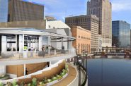Associated Bank River Center upgrades. Rendering by RINKA.