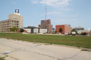 Development site owned by Marquette University. Photo by Jeramey Jannene.