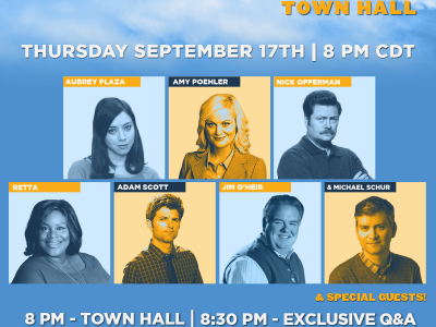 Parks and Recreation Cast to Reunite For Absentee and Early Voting Push in Wisconsin