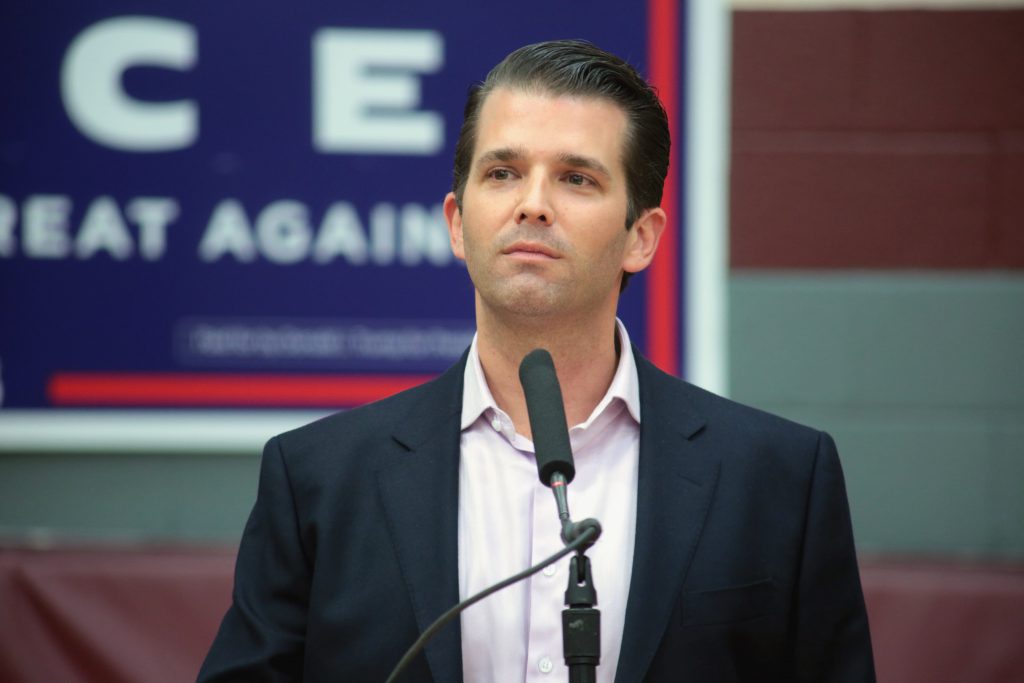 Donald Trump, Jr. Photo by Gage Skidmore / CC BY-SA (https://creativecommons.org/licenses/by-sa/2.0)