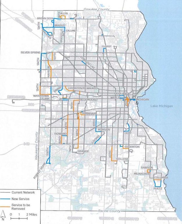 Transportation: Bus System Redesign Approved » Urban Milwaukee