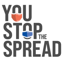 Logo for DHS “You Stop the Spread” publicity campaign.