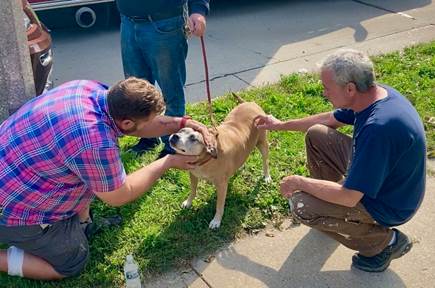 Local Hero Nabs PETA Award for Saving Dog From House Fire