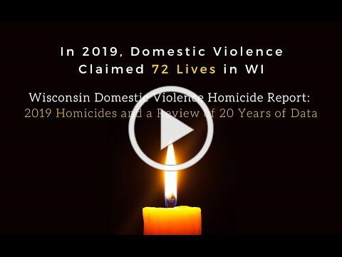 End Abuse Releases Annual Wisconsin Domestic Violence Homicide Report: 2019 Homicides & a Review of 20 Years of Data