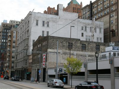 Visual Art: Shepard Fairey Mural Going Up Downtown
