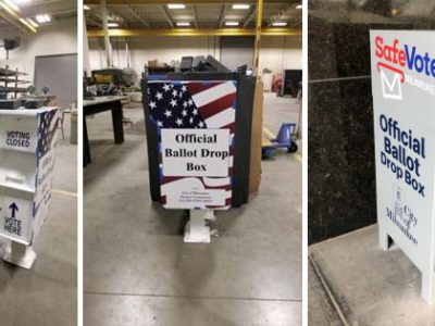 Milwaukee Replacing Ballot Drop Boxes