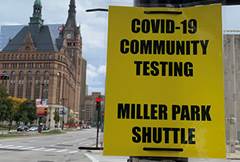 Milwaukee Health Department Offers Shuttle Service for COVID-19 Testing