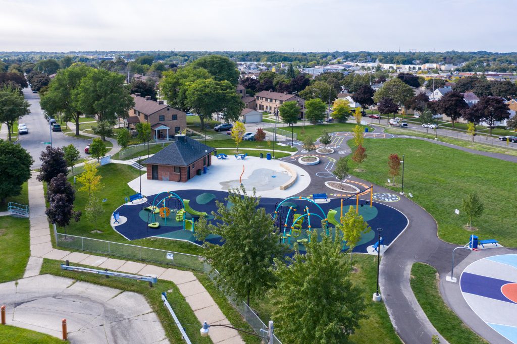 Southgate Playfield. Image from Milwaukee Recreation.