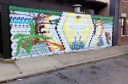 Mural on the side of Love's On Tap, 201 W. Mitchell St. Photo by Jeramey Jannene.