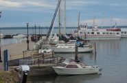 The Lake Superior city of Bayfield has cut its 2021 budget by 10 percent, and the city's mayor says it's reaching a tipping point if it can't find a sustainable source of funding. Danielle Kaeding/WPR