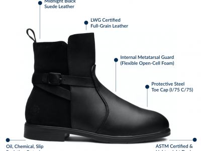 Xena Workwear launches first-ever stylish Metatarsal Safety Boot for Women in Demanding Industries