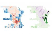 City of Milwaukee voter data maps. Maps by John D. Johnson, Marquette University.