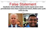 Milwaukee City Wire screenshot. "False Statement" added.