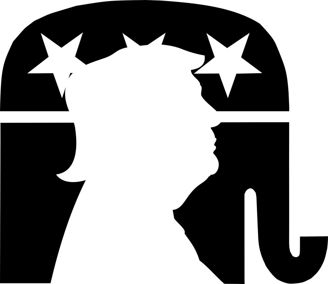GOP and Donald Trump. Pixabay License
