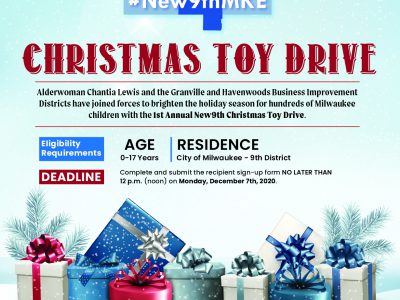 1st Annual New9th Christmas Toy Drive to Brighten the Season for Hundreds of Children