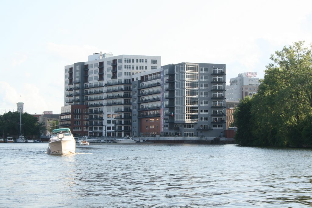 The Pointe on the River in 2011. Photo by Jeramey Jannene.