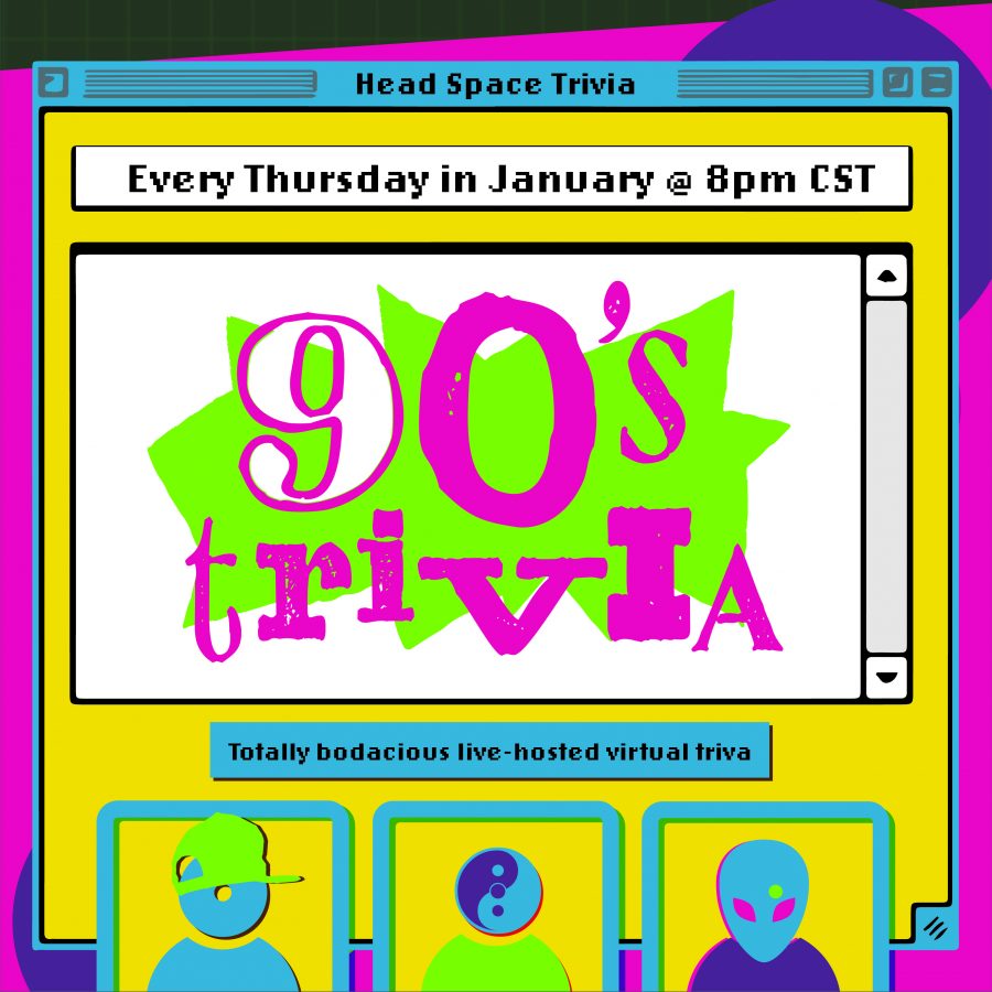 Head Space Trivia 90's-Themed Virtual Live Trivia