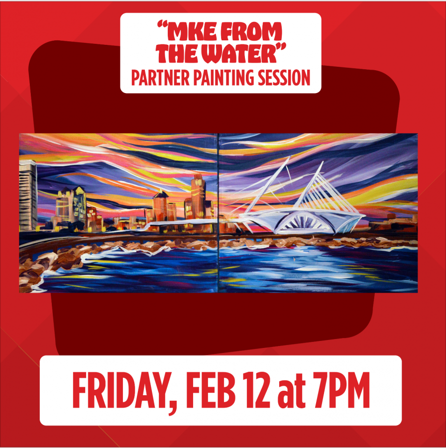 Virtual Valentine's Live Painting Session: "Milwaukee From The Water"