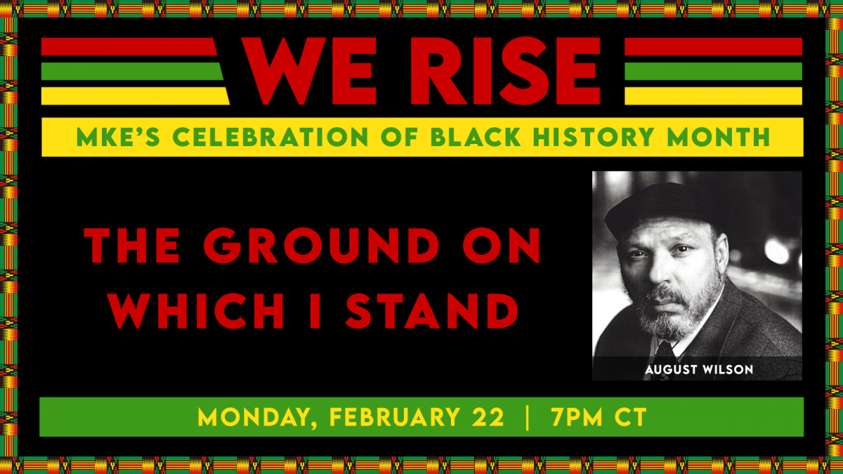We Rise: The Ground on Which I Stand