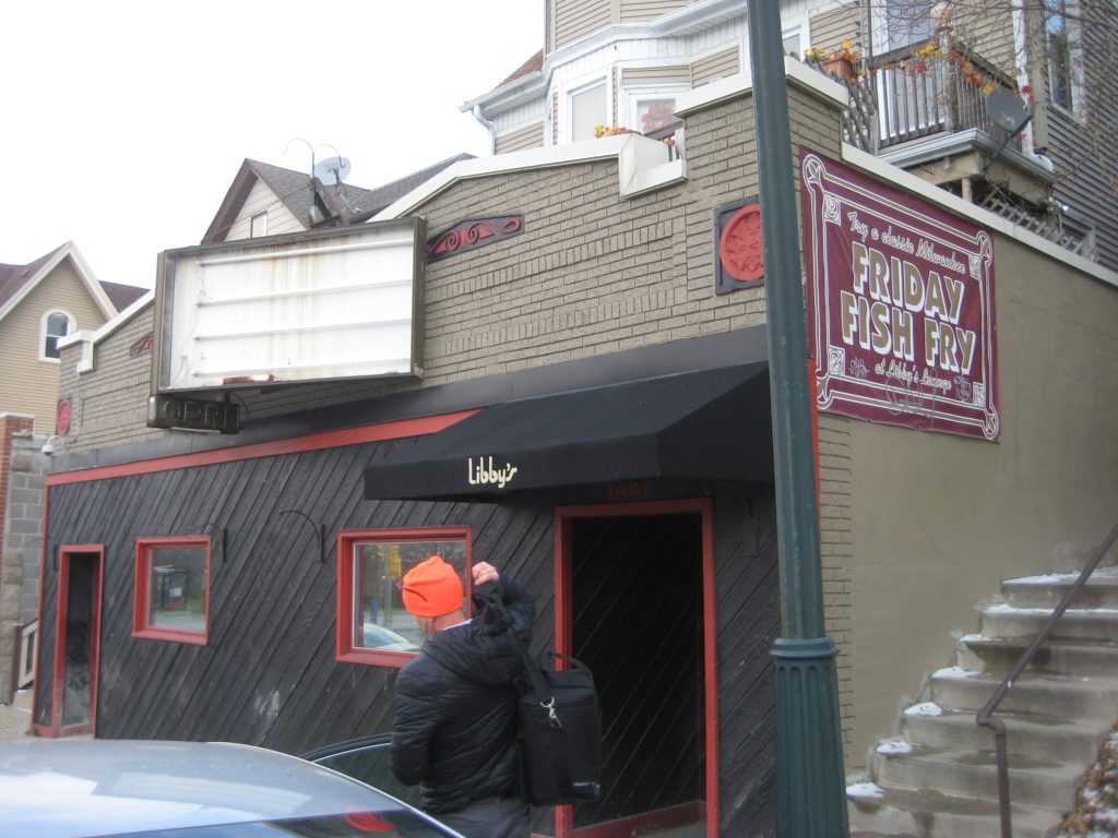 Libby’s Lounge, 1682 N. Van Buren St. Photo taken November 19th, 2014 by Michael Horne.