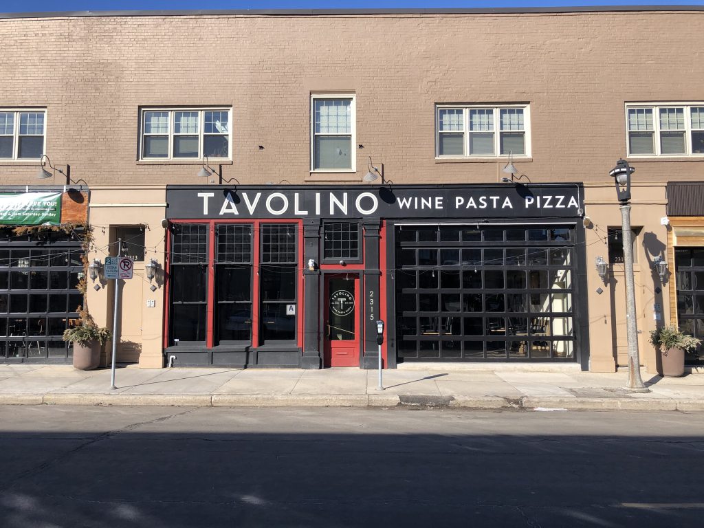 Tavolino. Photo taken March 5th, 2021 by Dave Reid.