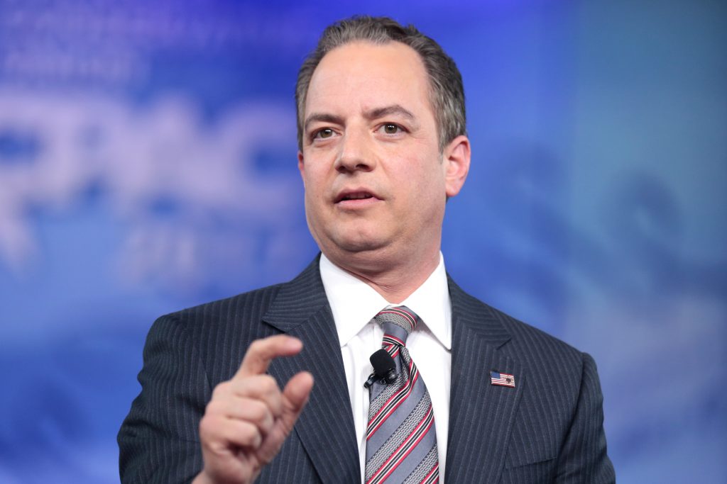 Reince Priebus. File photo by Gage Skidmore from Peoria, AZ, United States of America, CC BY-SA 2.0 , via Wikimedia Commons