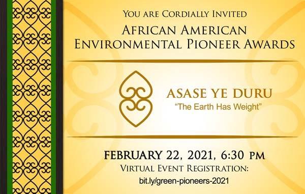 February 22nd Program: African American Environmental Pioneer Awards