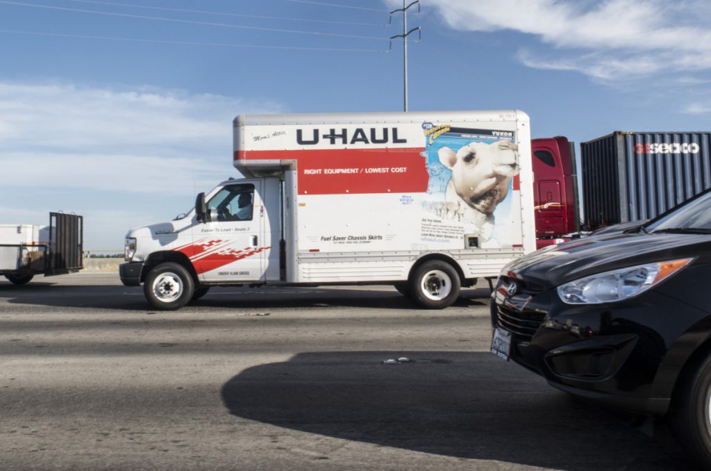 U-Haul truck. Photo by Robert Couse-Baker. (CC BY 2.0) https://creativecommons.org/licenses/by/2.0/