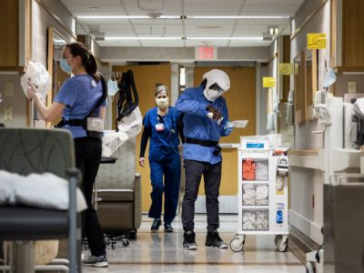 Health Care Workers “Drained” by Pandemic