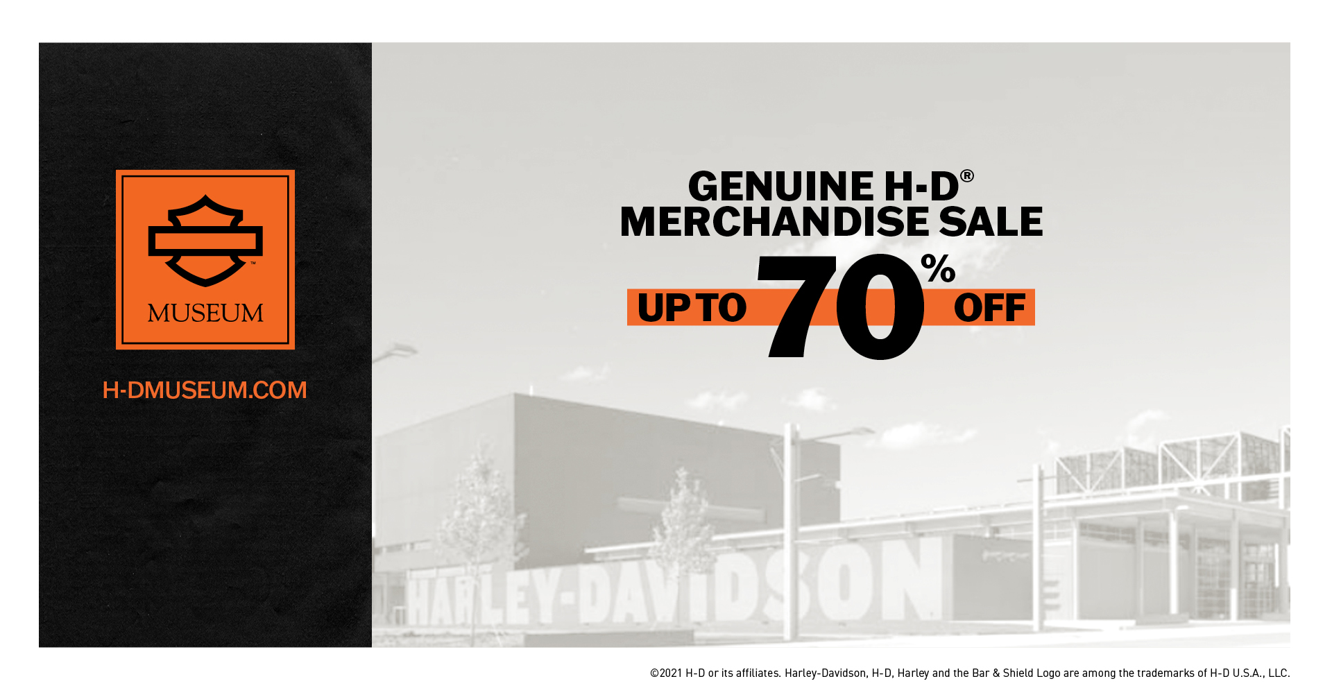 Genuine H-D® Merchandise Sale