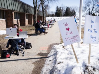 Teacher Vaccinations Uneven So Far