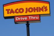 Taco John's sign. Photo by flickr user Mr. Blue MauMau. (CC BY 2.0) https://creativecommons.org/licenses/by/2.0/