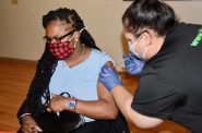 Local groups are sharing information on the COVID-19 vaccine through information toolkits, videos, social media and more. Photo by Sue Vliet/NNS.