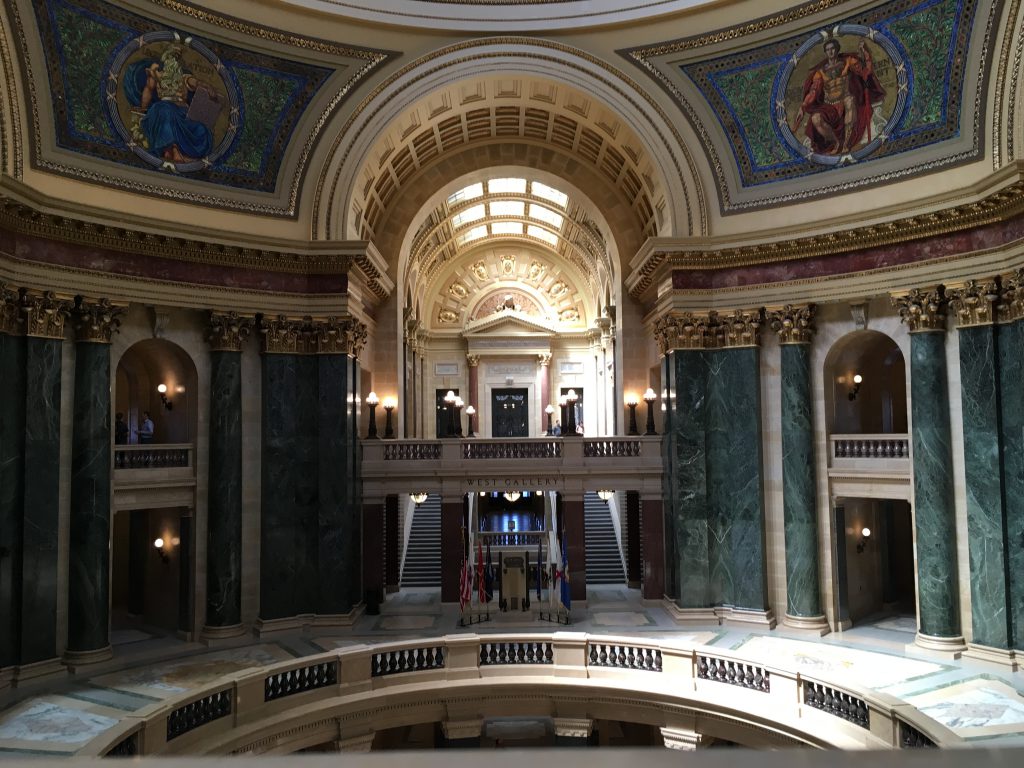 Wisconsin State Capitol. Photo by Mariiana Tzotcheva.