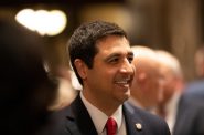 Attorney General Josh Kaul at Governor Tony Evers' first State of the State address in Madison, Wisconsin, at the State Capitol building on Jan. 22, 2019. Photo by Emily Hamer/Wisconsin Center for Investigative Journalism. (CC BY-ND 2.0) https://creativecommons.org/licenses/by-nd/2.0/