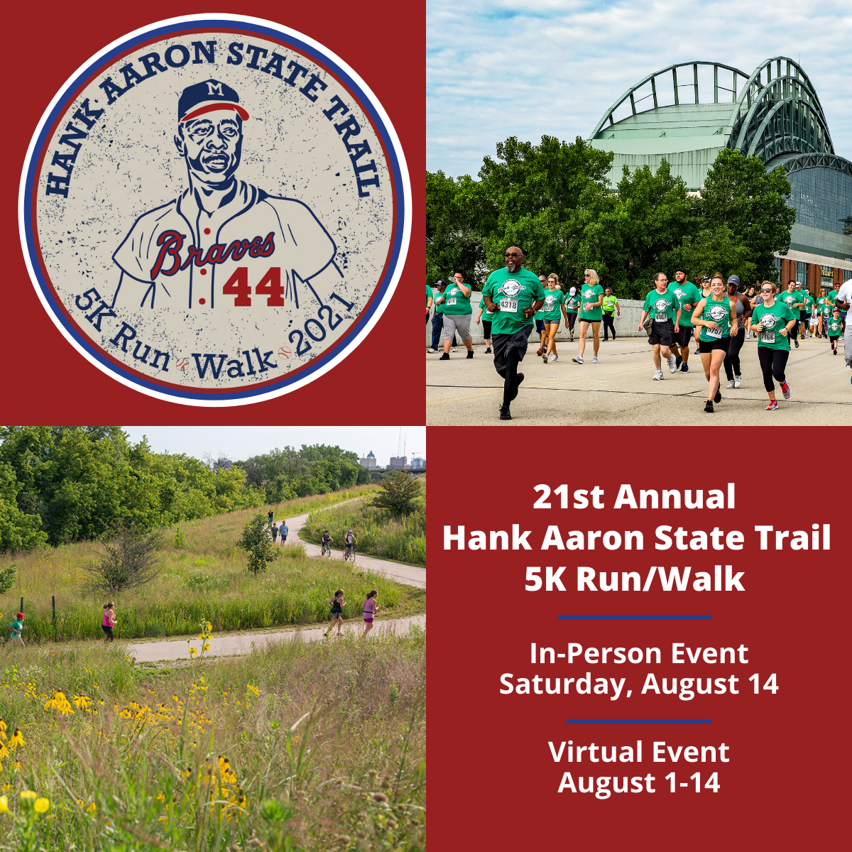 21st Annual Hank Aaron State Trail 5k Run/Walk