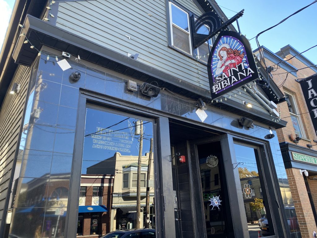 Saint Bibiana. Photo taken by Cari Taylor-Carlson.