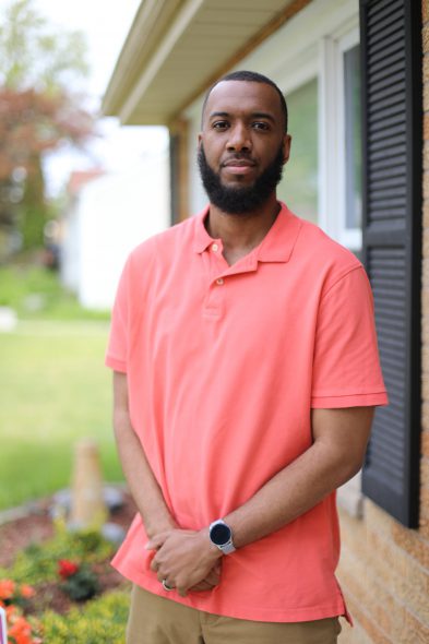 Clint Myrick is seen at his home in Milwaukee on May 10, 2021. Myrick graduated from the University of Wisconsin-Milwaukee in 2010 with a student loan debt that has since ballooned to over $150,000. Myrick said he understands why so many students take out loans without necessarily knowing how to pay them back. “They sell you on the dream. ‘Just take out the loans, and you’ll get a job where you’ll be able to pay that stuff back!’ You really believe it,” Myrick says. “They sell you on the dream. ‘Just take out the loans, and you’ll get a job where you’ll be able to pay that stuff back!’ You really believe it,” Myrick said. Credit: Coburn Dukehart / Wisconsin Watch