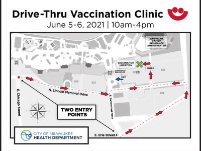 Drive-Thru Vaccination Clinic at Summerfest