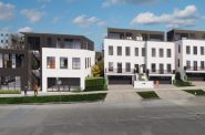 The 1540 office building and four townhomes form The 1500s development. Rendering by Design Manage Advise.