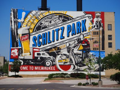 Schlitz Park Mural Completed