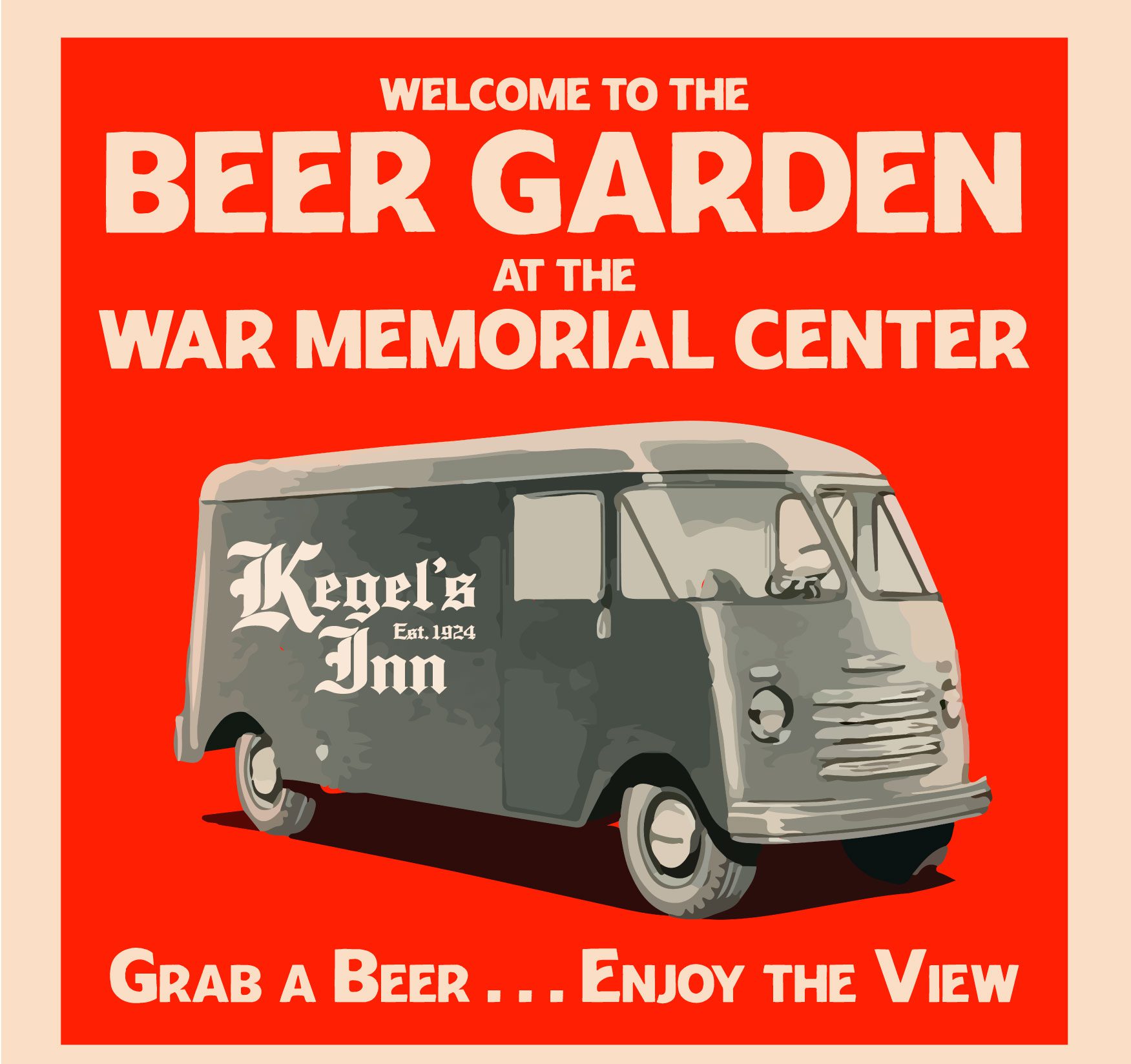 Kegel’s Inn to Open One-of-a-Kind Beer Garden Experience at War Memorial Center