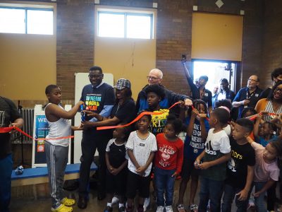 Franklin Square Playfield Opens