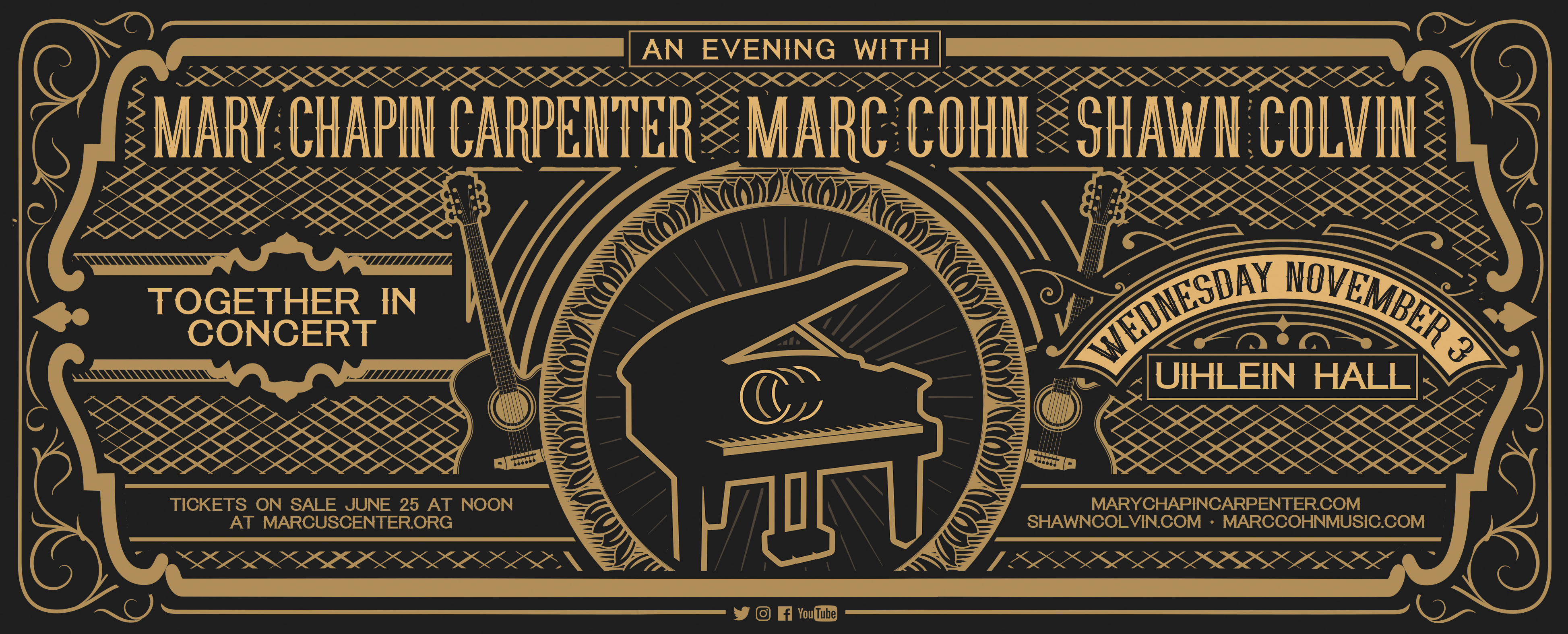 Mary Chapin Carpenter, Marc Cohn, And Shawn Colvin Confirm Special “Together In Concert” Tour