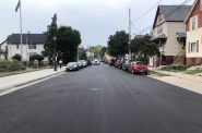 N. Arlington Pl. after being converted to two-way traffic. Photo by Jeramey Jannene.